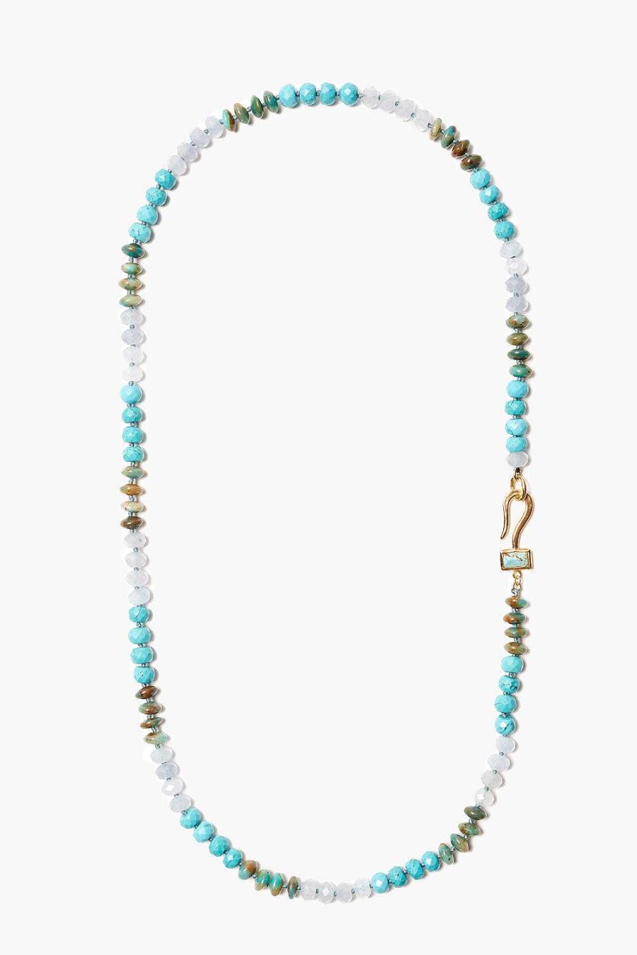 Jewelry Chan Luu | Odyssey Long Necklace Light Turquoise