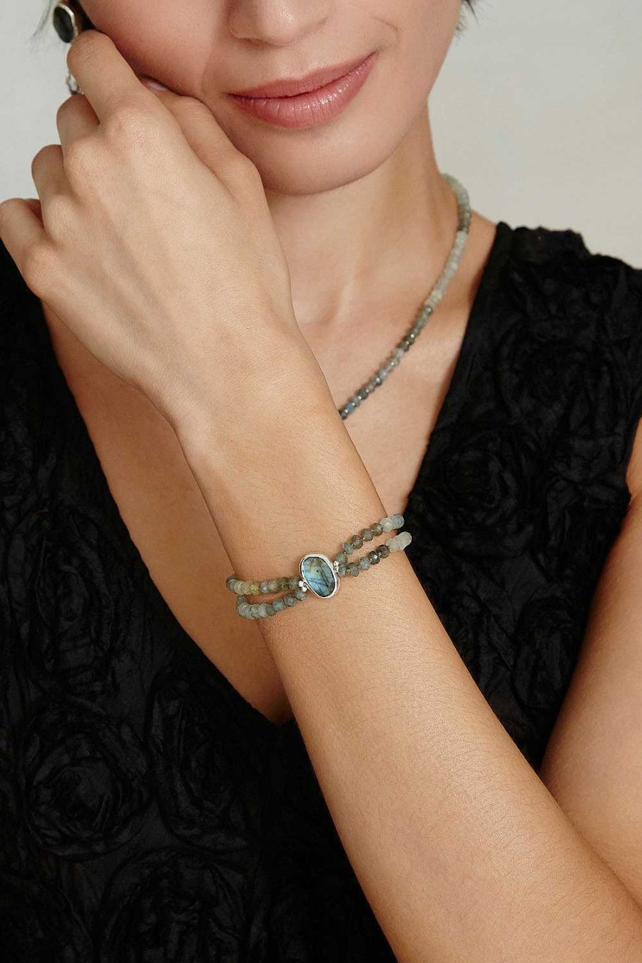 Jewelry Chan Luu | Colette Bracelet Aquamarine