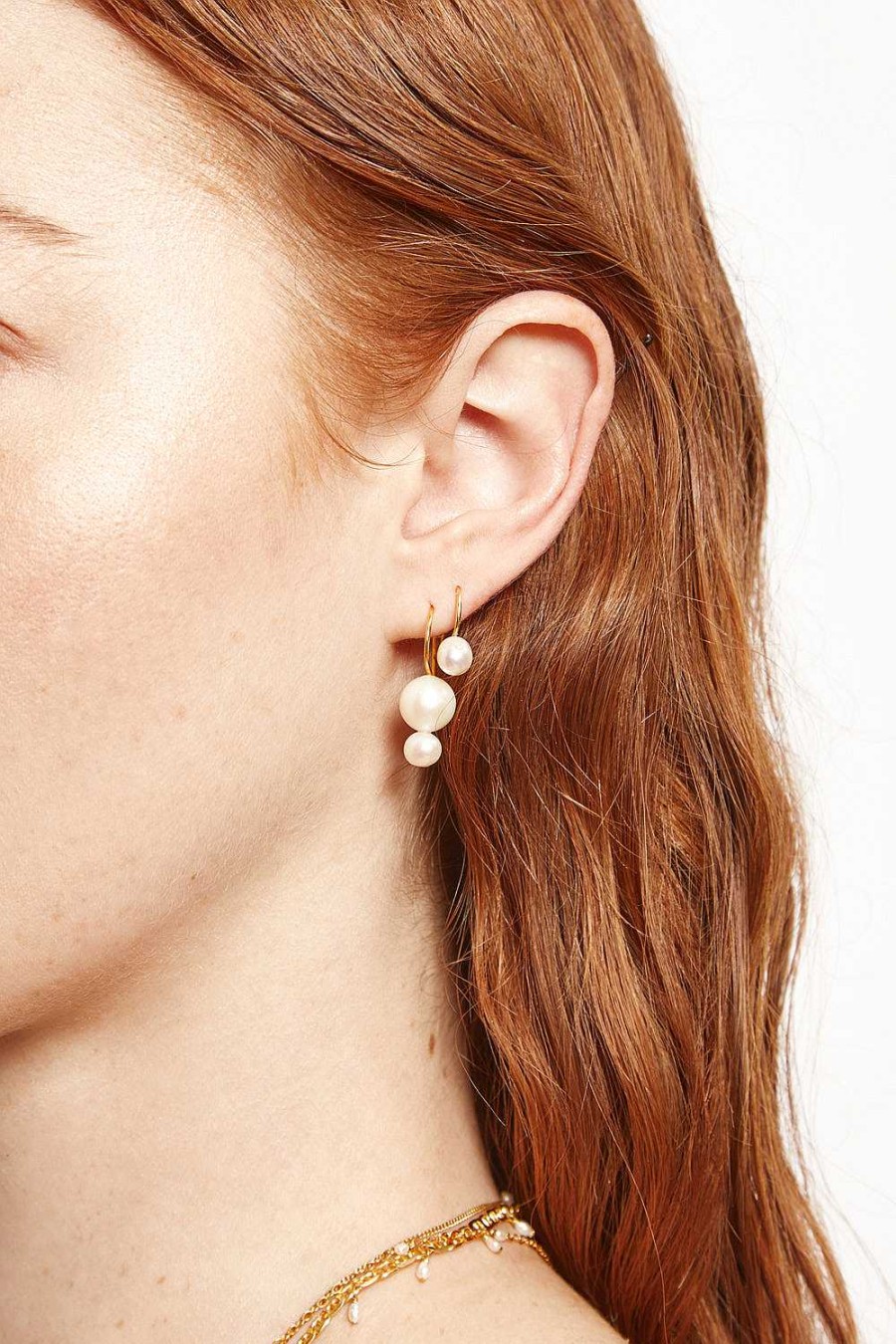 Jewelry Chan Luu | Diem Drop Earrings Mini Gold