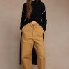 Ready To Wear Chan Luu | Paper Bag Barrel Pant Khaki