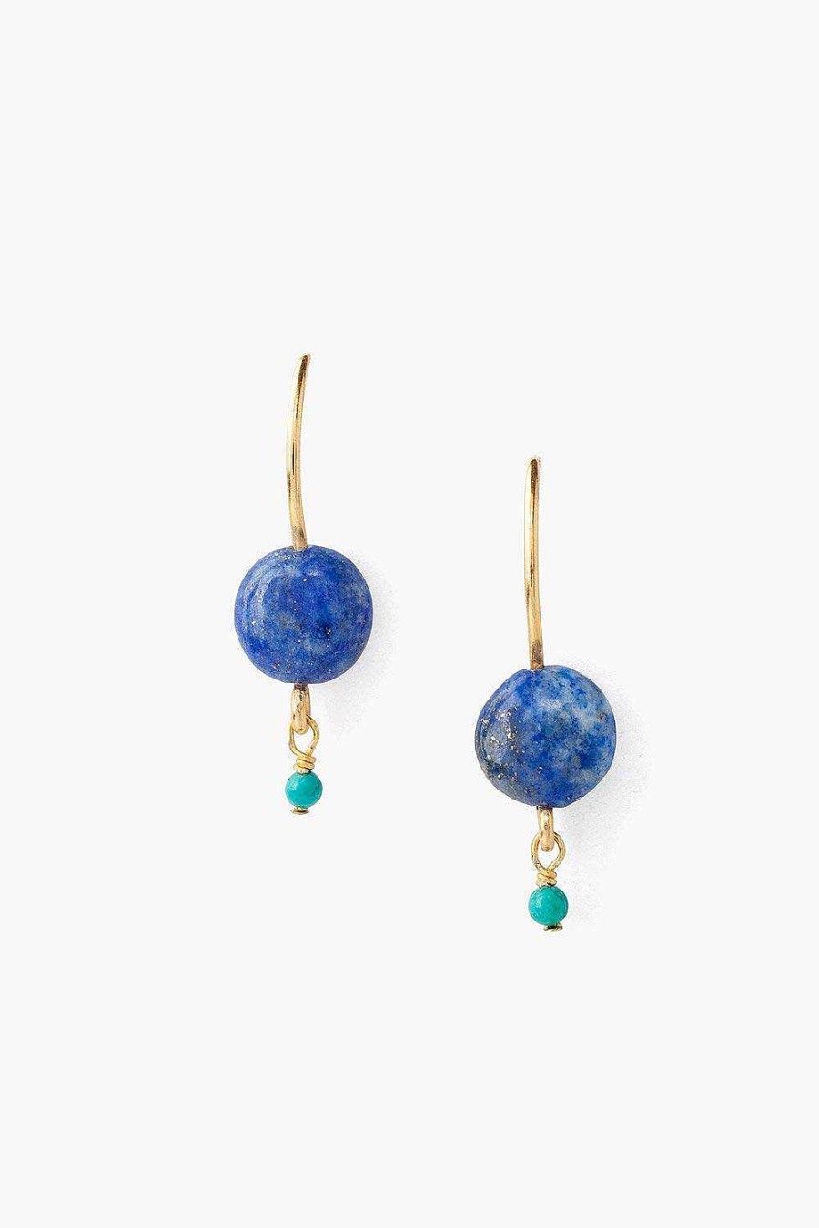 Jewelry Chan Luu | Lapis Coin Earrings