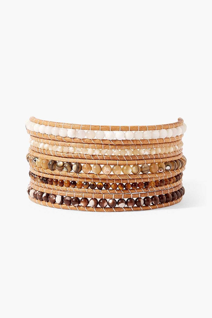 Jewelry Chan Luu | Terra Wrap Bracelet Natural Mix