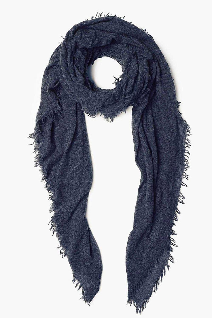 Accessory Chan Luu | Jean Blue 100% Cashmere Scarf