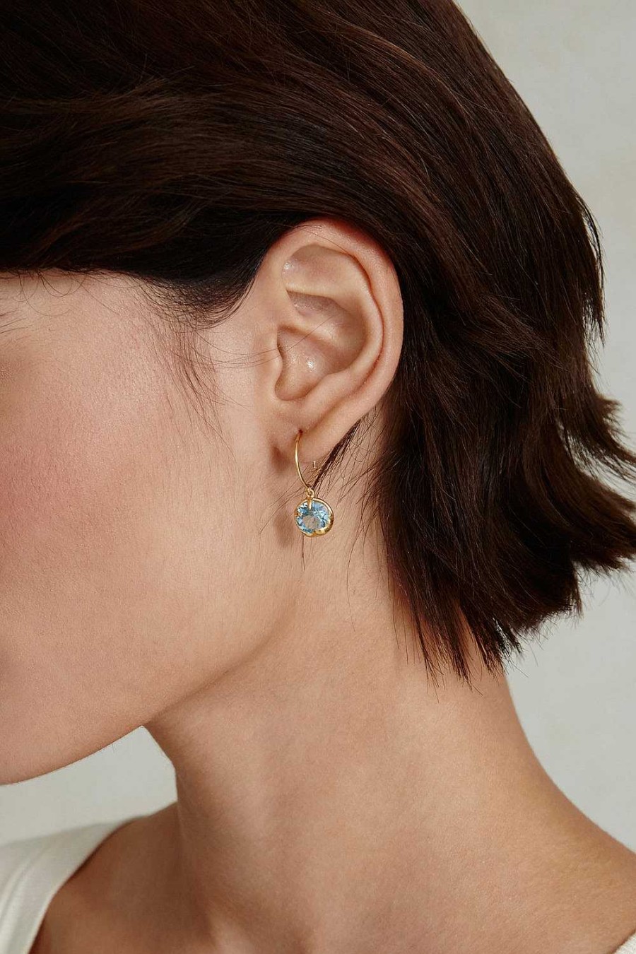 Jewelry Chan Luu | March Birthstone Earrings Aquamarine Crystal