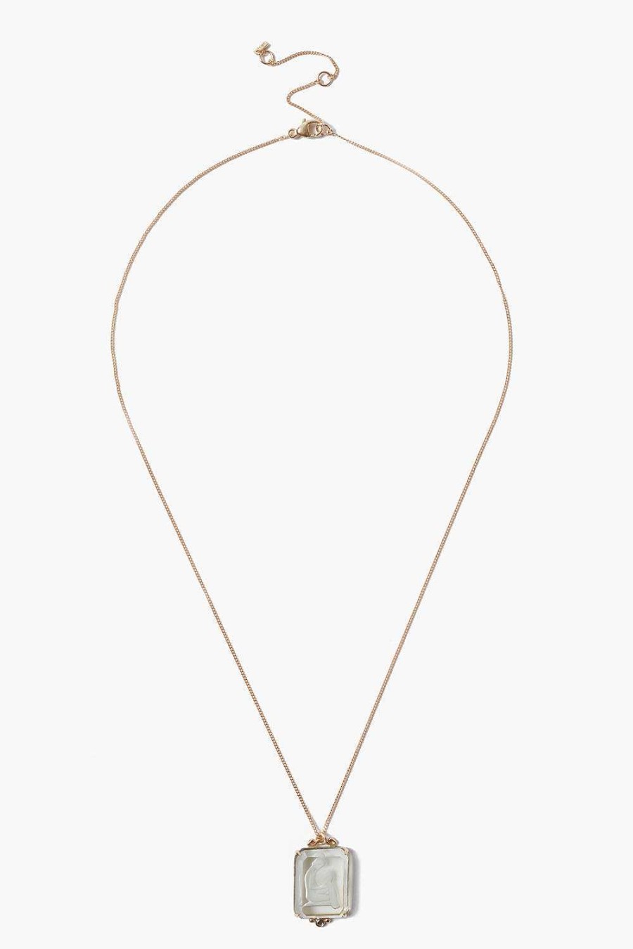 Jewelry Chan Luu | 14K Aquarius Zodiac Necklace