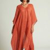 Ready To Wear Chan Luu | Calypso Caftan Picante