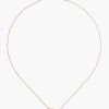 Jewelry Chan Luu | 14K Black Tourmalated Quartz Diamond Drop Gold Cliff Necklace