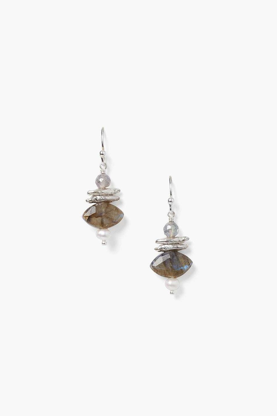 Jewelry Chan Luu | Lisbeth Drop Earrings Labradorite Mix