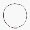 Jewelry Chan Luu | Isla Pearl Necklace Black