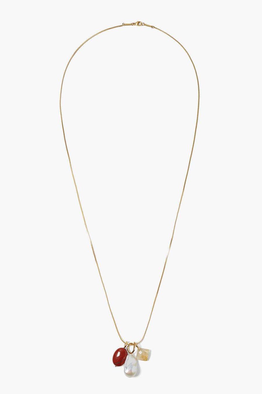 Jewelry Chan Luu | Grove Charm Necklace Gold Mix