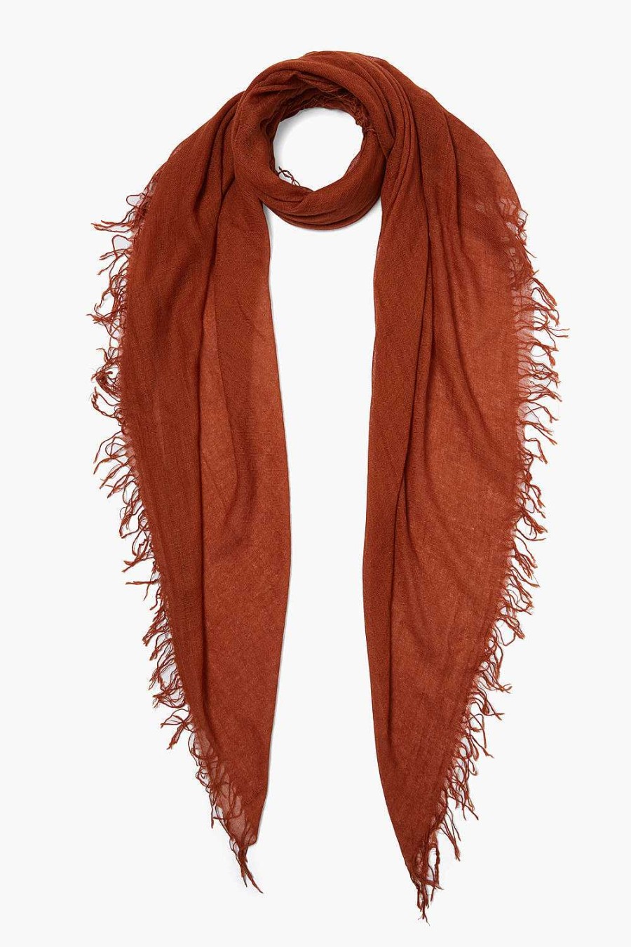 Accessory Chan Luu | Ginger Bread Cashmere And Silk Scarf