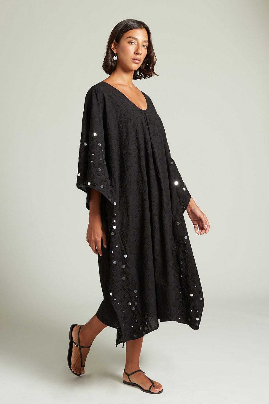 Ready To Wear Chan Luu | Marrakesh Caftan Caviar