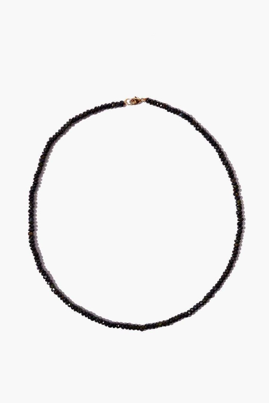 Jewelry Chan Luu | 14K Black Tourmaline Petra Necklace