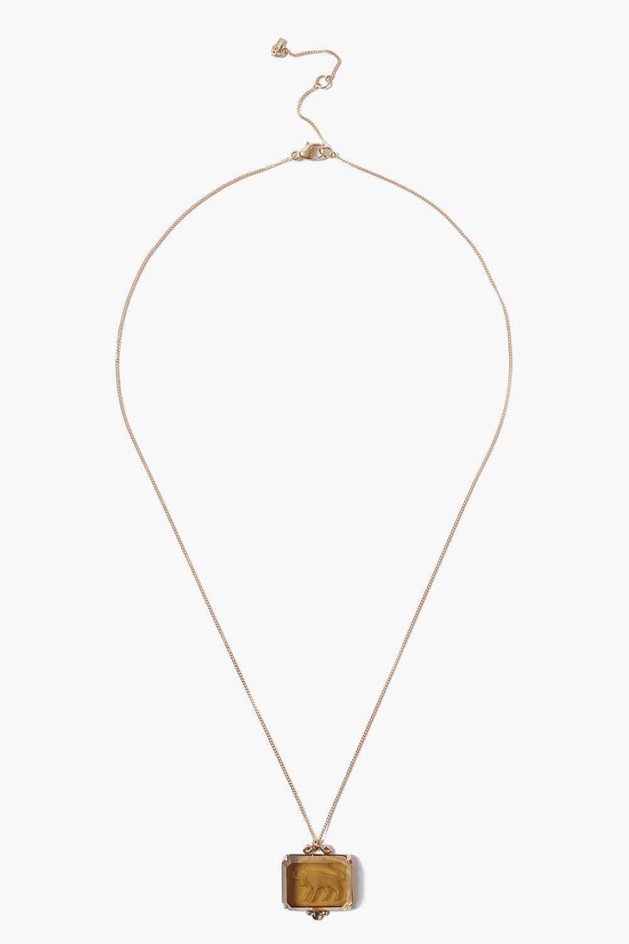 Jewelry Chan Luu | 14K Taurus Zodiac Necklace