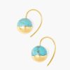 Jewelry Chan Luu | Gold Dipped Turquoise Earrings