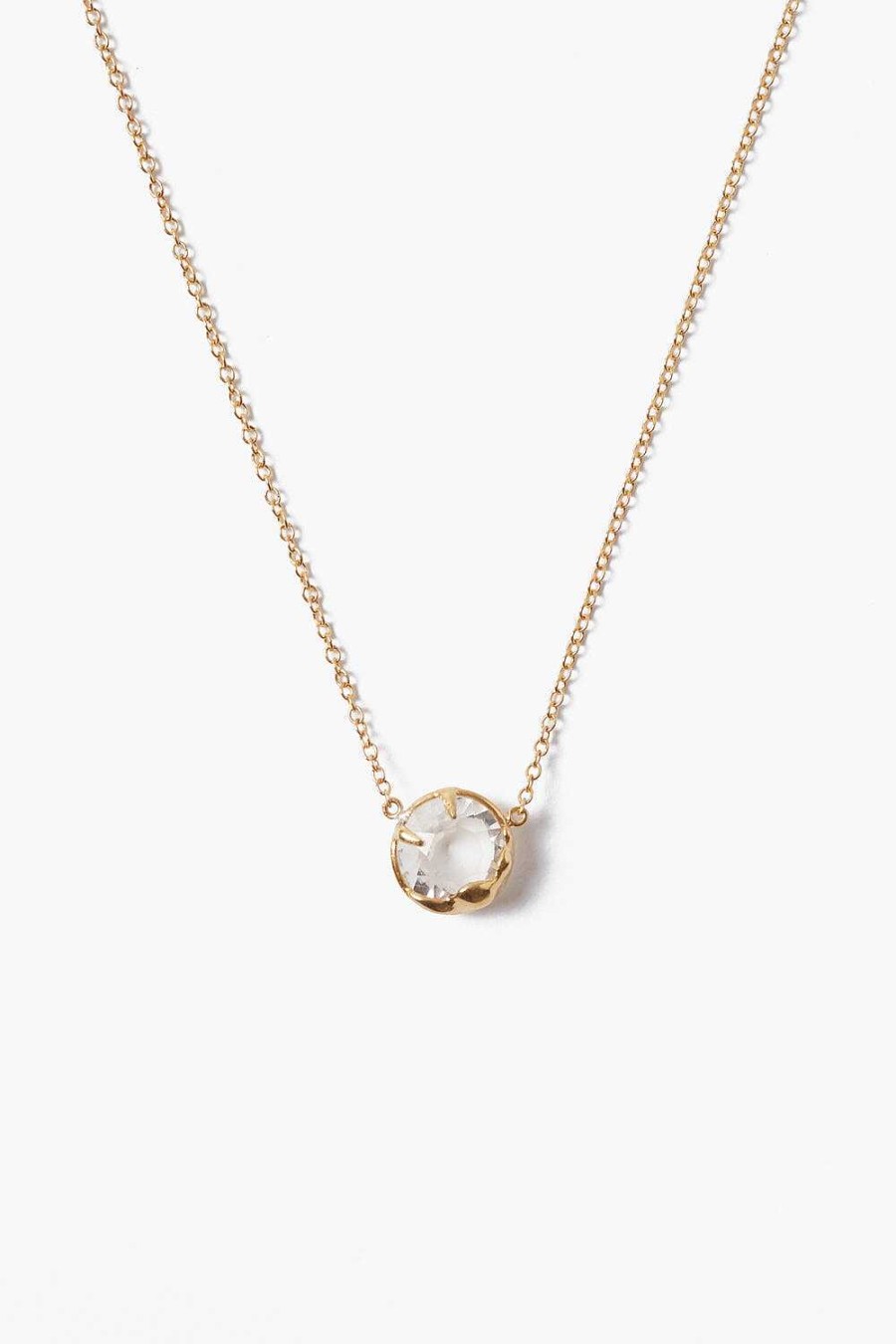 Jewelry Chan Luu | April Birthstone Necklace Diamond Crystal