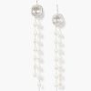 Jewelry Chan Luu | Geneva Tiered Pearl Earrings Crystal