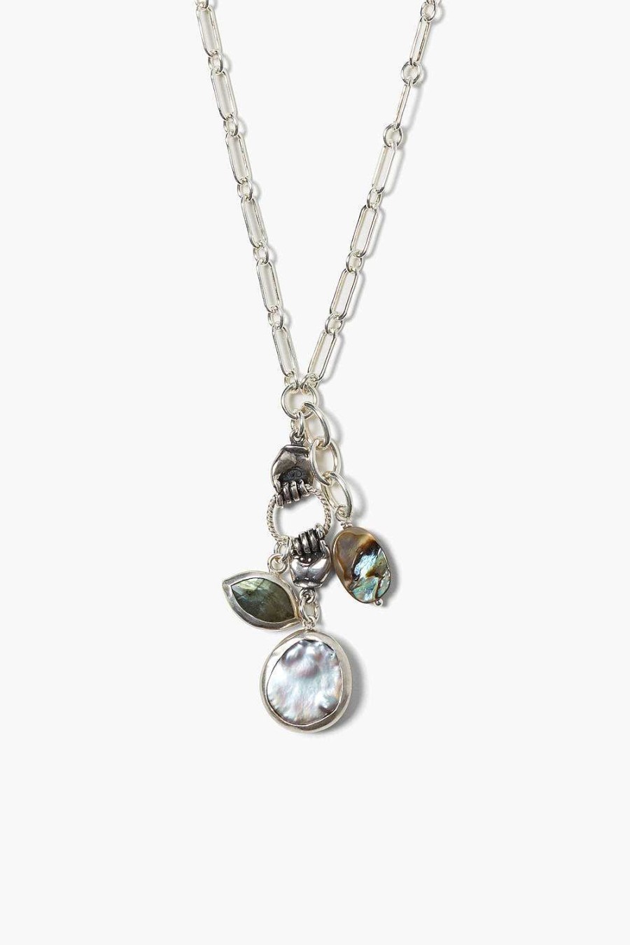 Jewelry Chan Luu | Sardinia Charm Necklace Labradorite