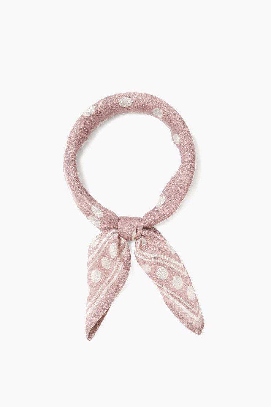 Accessory Chan Luu | Woodrose Polka Dot Bandana