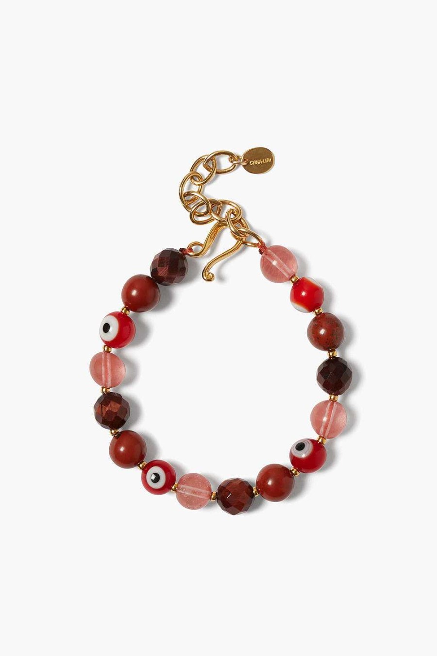 Jewelry Chan Luu | Izmir Evil Eye Bracelet Red Mix