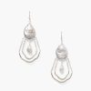 Jewelry Chan Luu | Nia Chandelier Earrings Grey Pearl