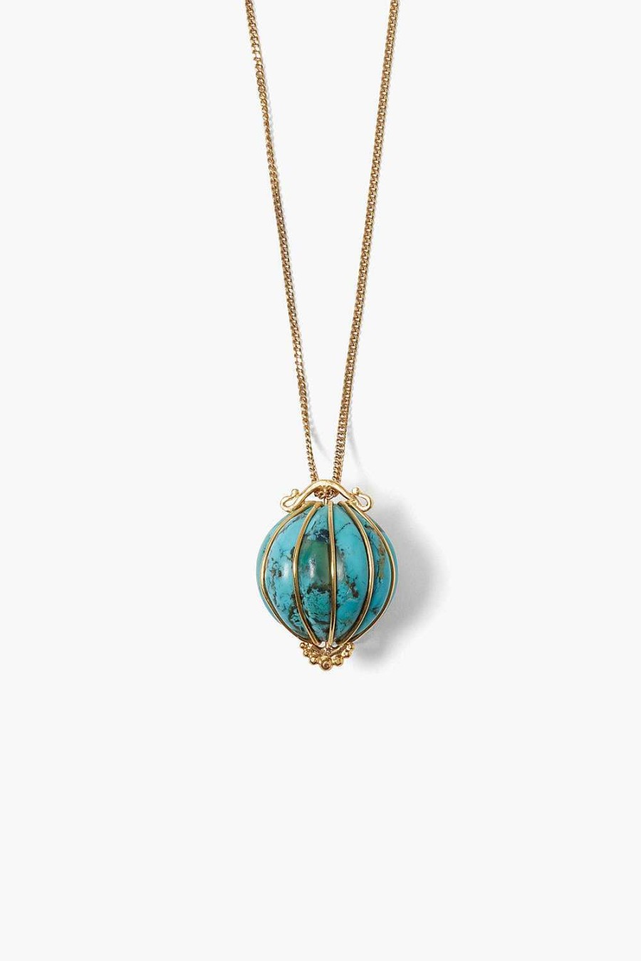 Jewelry Chan Luu | Balloon Pendant Necklace Turquoise