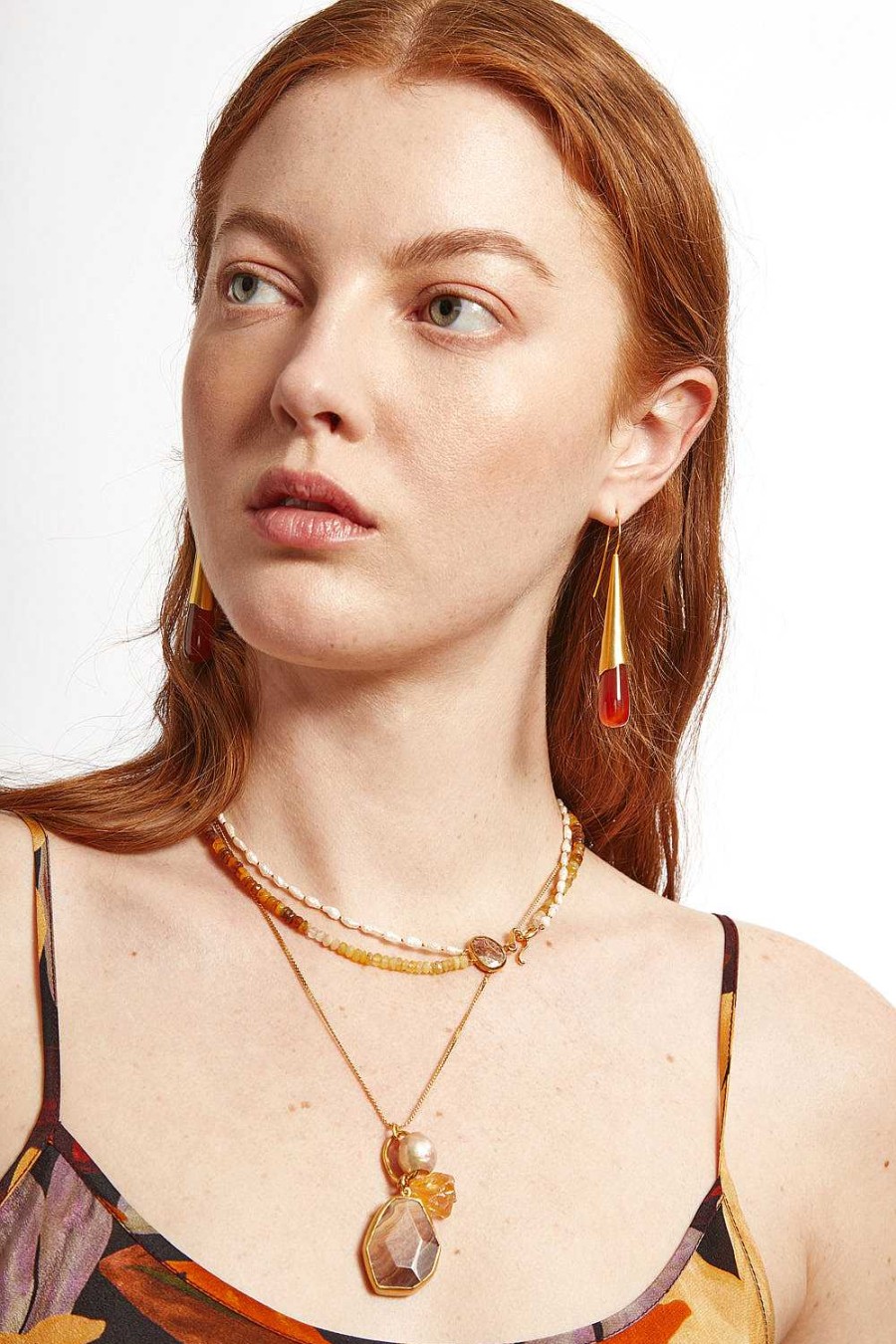 Jewelry Chan Luu | Marseille Necklace Carnelian