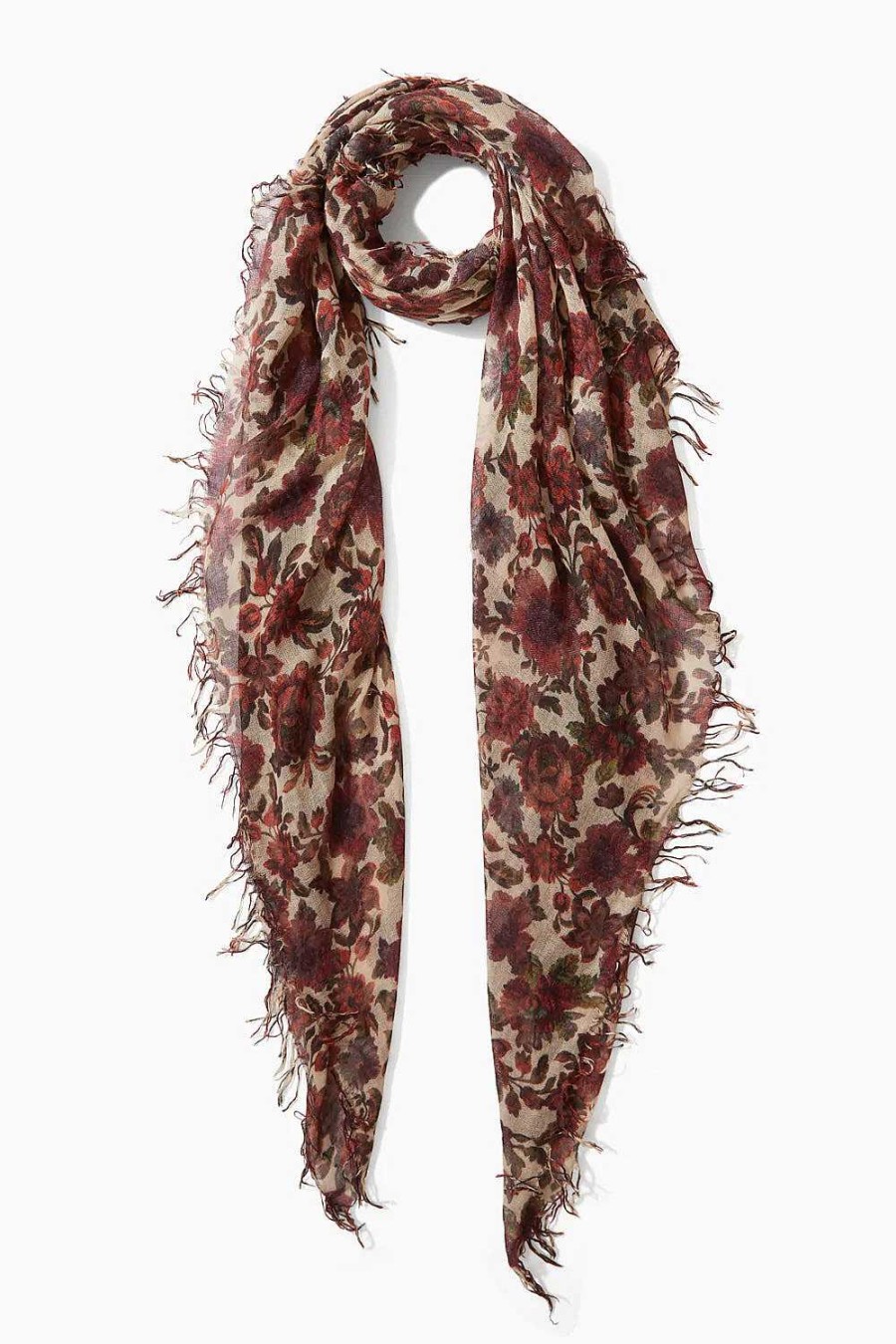 Accessory Chan Luu | Cedar Garden Cashmere And Silk Scarf