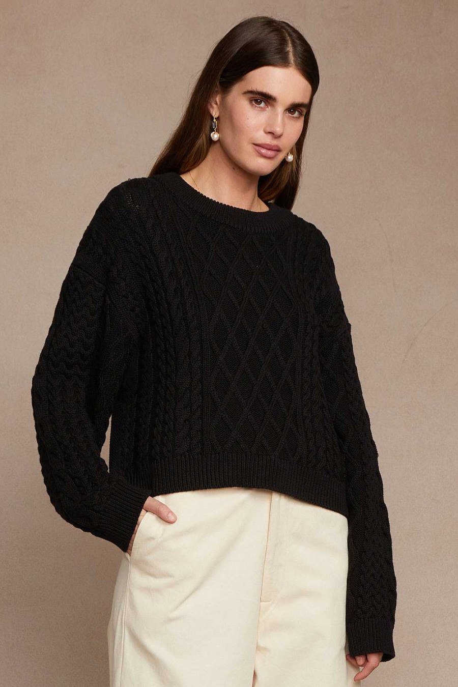 Ready To Wear Chan Luu | Georgina Sweater Black