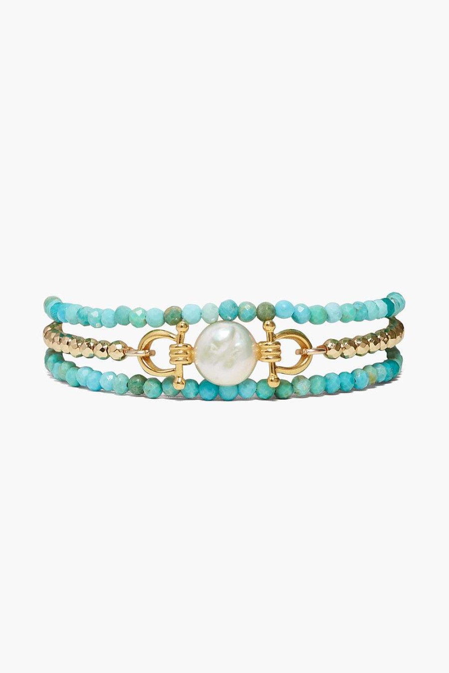 Jewelry Chan Luu | Cheval Naked Wrap Bracelet Turquoise