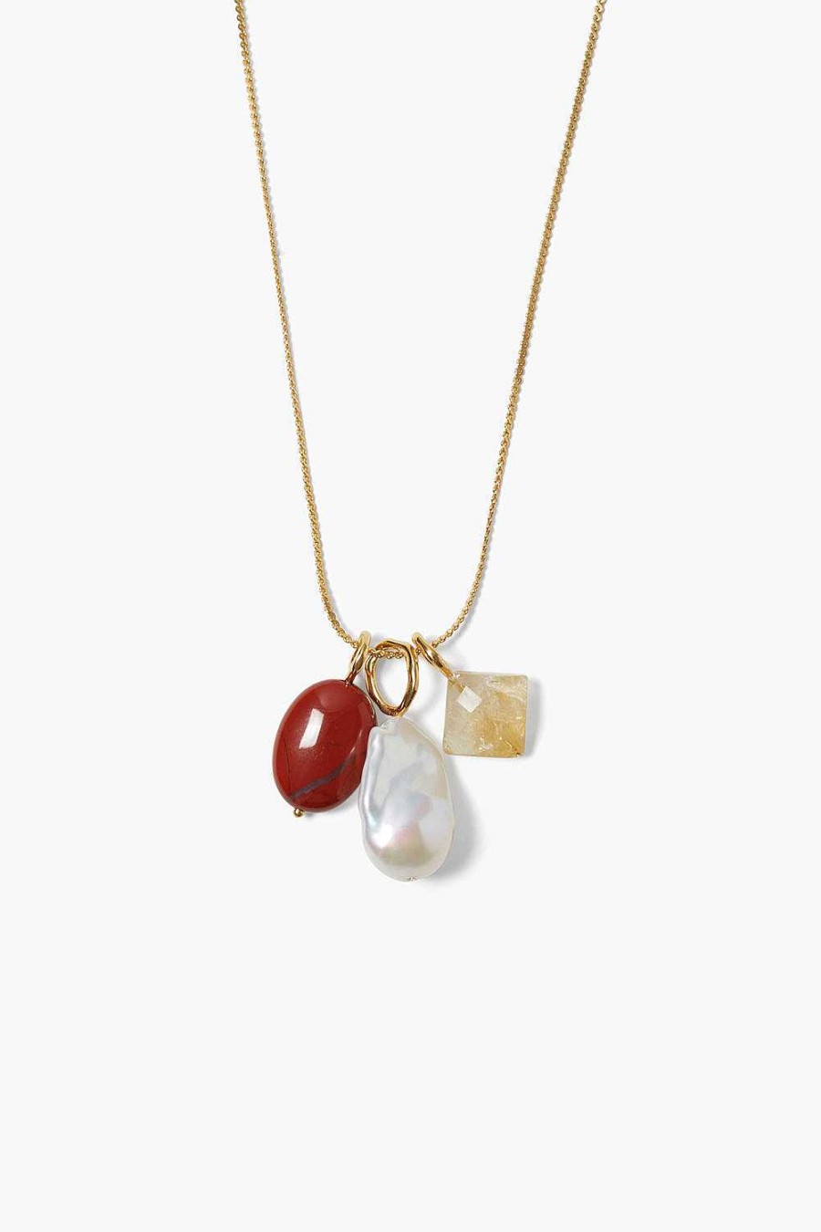 Jewelry Chan Luu | Grove Charm Necklace Gold Mix