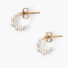 Jewelry Chan Luu | Petite Cream Pearl Holly Hoop Earrings