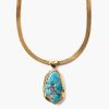 Jewelry Chan Luu | Turquoise Totem Herringbone Necklace