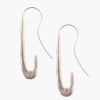 Jewelry Chan Luu | Gala Crescent Earrings Maxi Silver