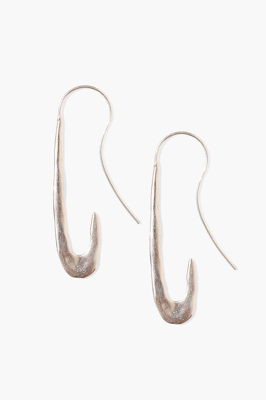 Jewelry Chan Luu | Gala Crescent Earrings Maxi Silver