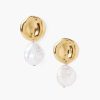 Jewelry Chan Luu | Two Tiered White Keshi Pearl Earrings