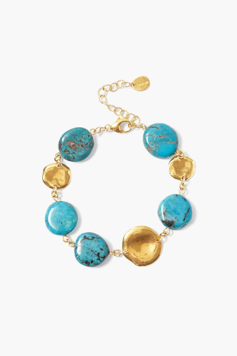 Jewelry Chan Luu | Coin Bracelet Turquoise