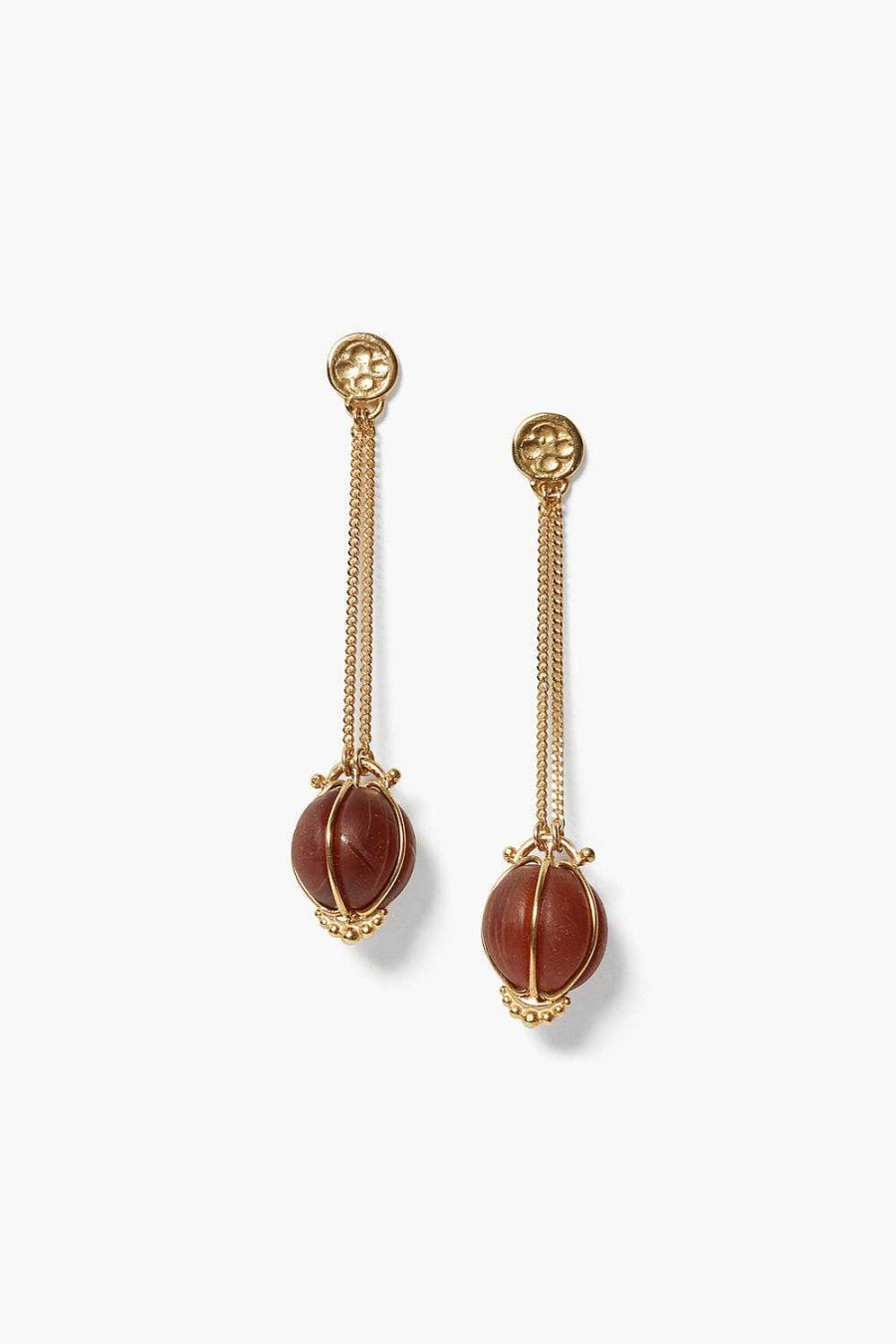 Jewelry Chan Luu | Balloon Drop Earrings Red Mix