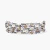 Jewelry Chan Luu | Iolite And Silver Mix Naked Wrap Bracelet