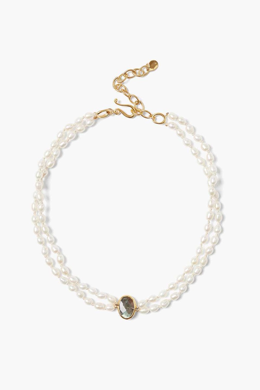 Jewelry Chan Luu | Colette Necklace White Pearl