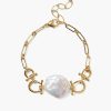 Jewelry Chan Luu | Cheval Bracelet Gold White Pearl