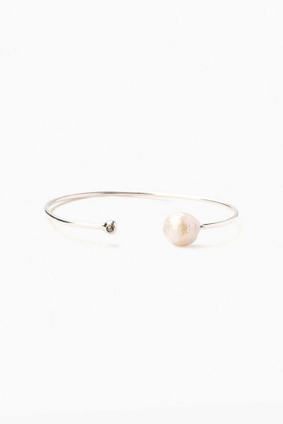 Jewelry Chan Luu | White Pearl Diamond Cuff