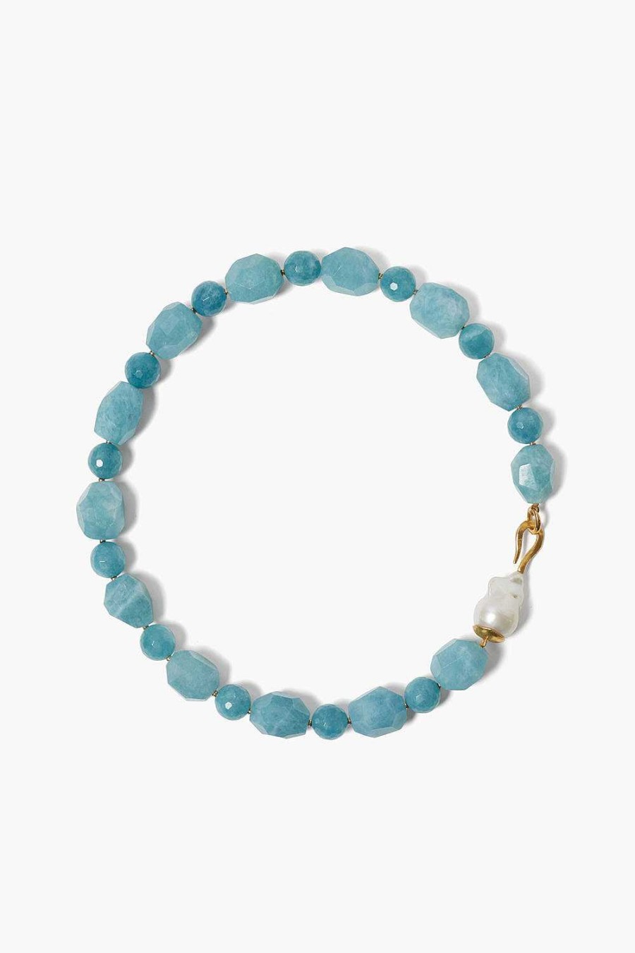 Jewelry Chan Luu | Vera Necklace Aqua Quartz