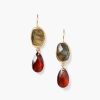 Jewelry Chan Luu | Ingrid Drop Earrings Burgundy Mix