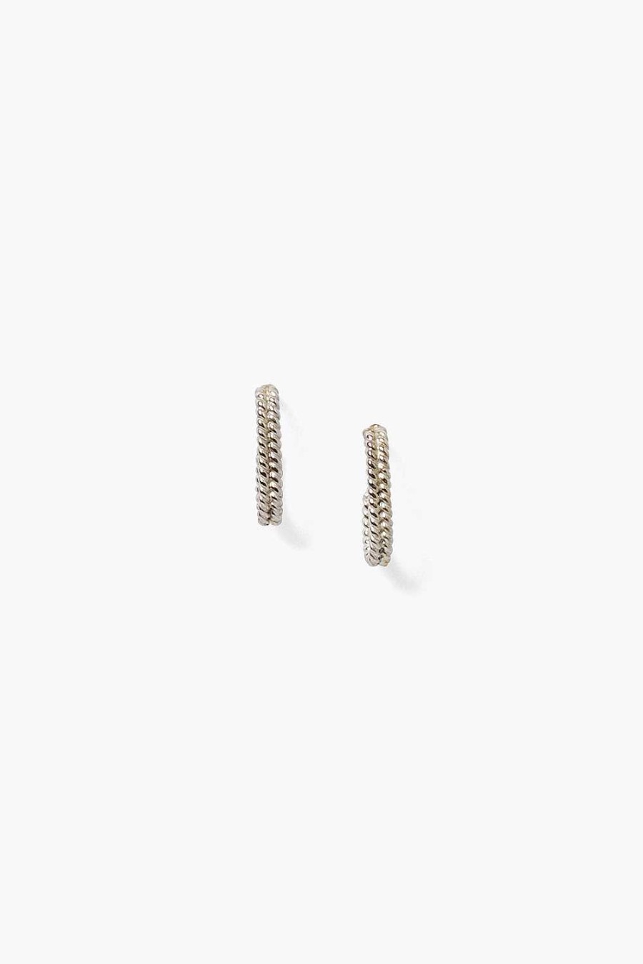 Jewelry Chan Luu | Rhodes Hoop Earrings Silver