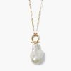 Jewelry Chan Luu | Cheval Pendant Necklace Gold White Pearl