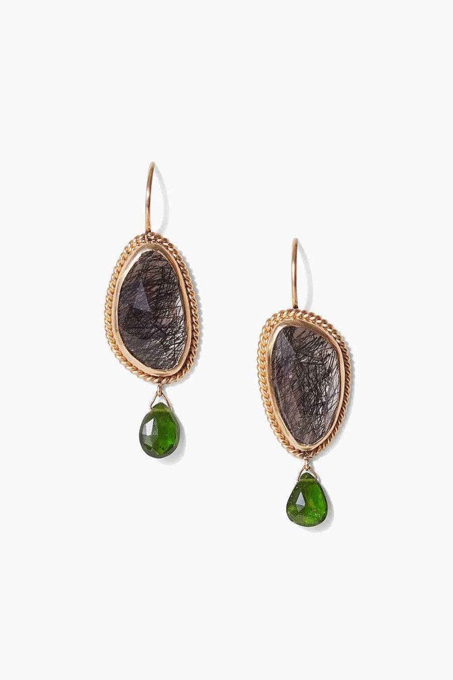 Jewelry Chan Luu | 14K Black Mix Pompeii Earrings