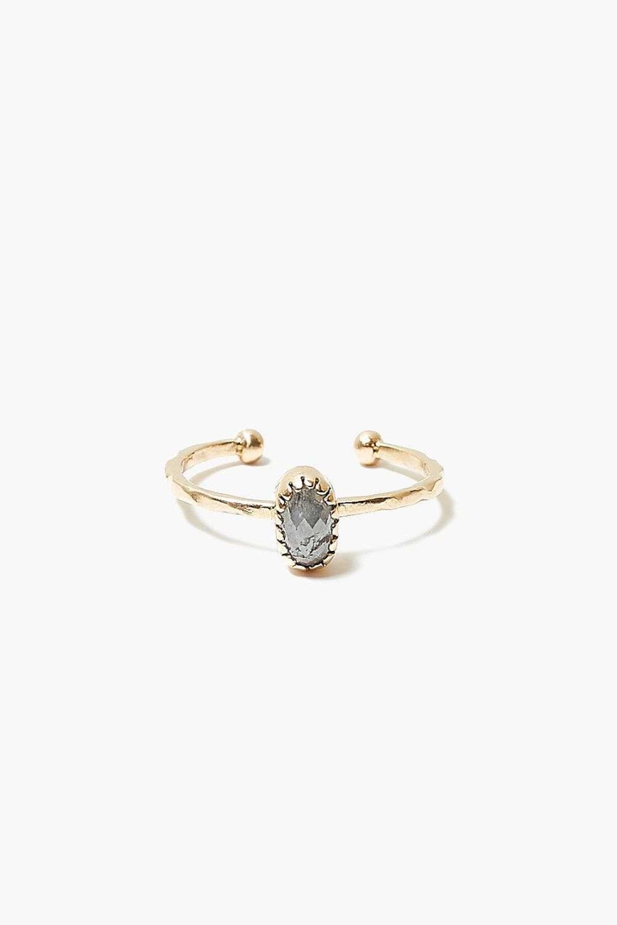 Jewelry Chan Luu | 14K Grey Diamond Toe Ring