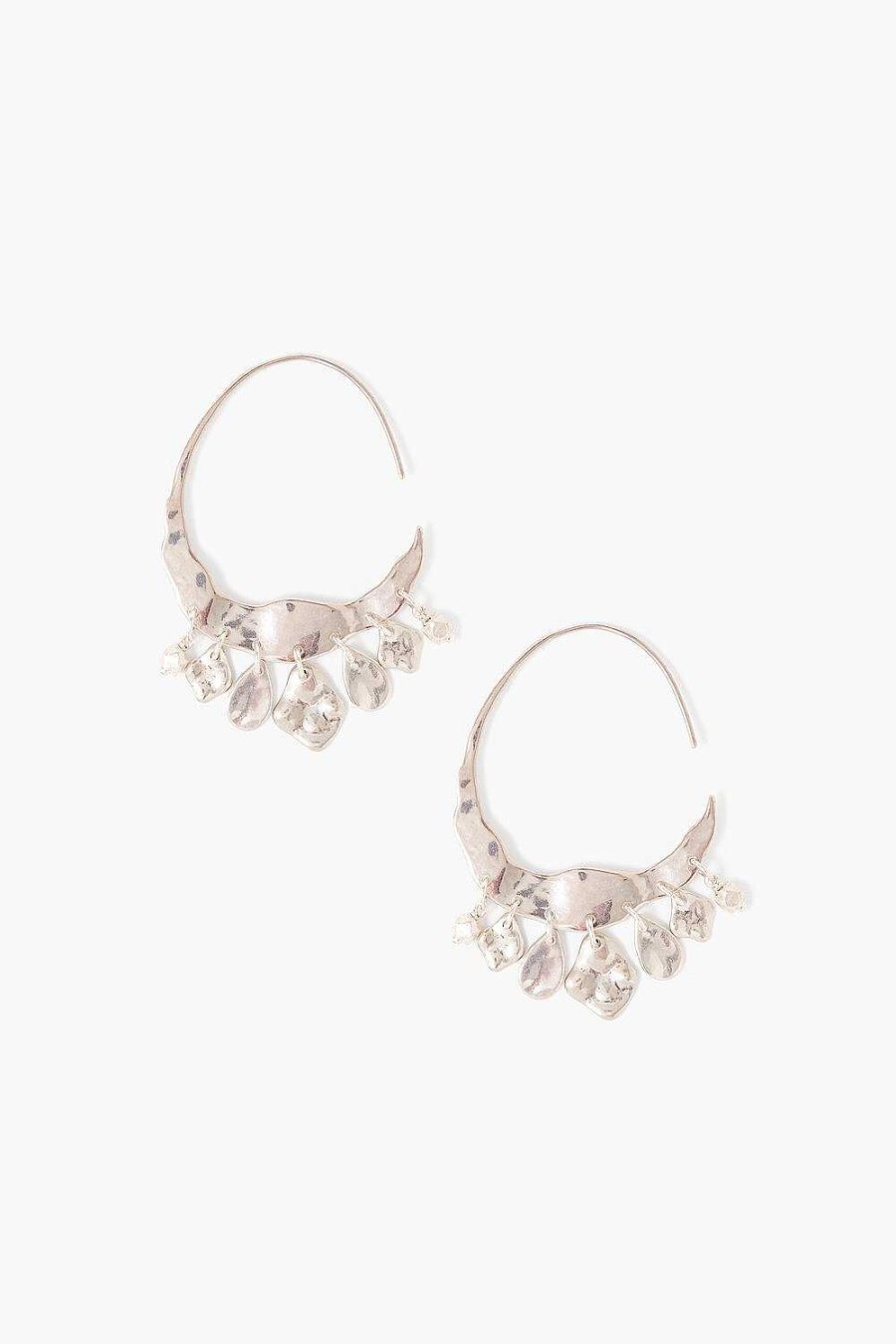 Jewelry Chan Luu | Silver Crescent Earrings