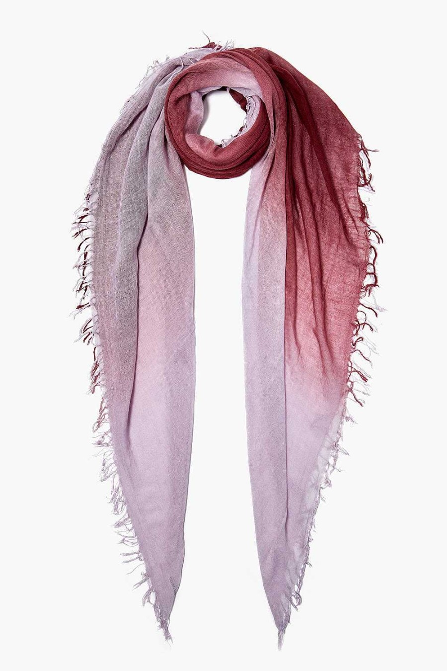 Accessory Chan Luu | Chocolate Truffle Dip-Dyed Cashmere And Silk Scarf